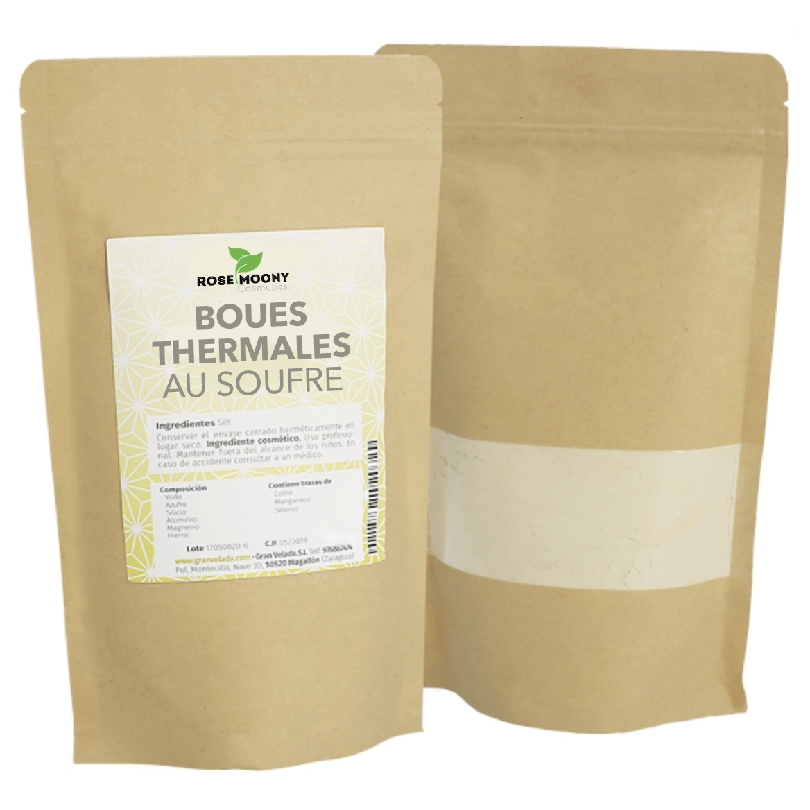 BOUES THERMALES AU SOUFRE