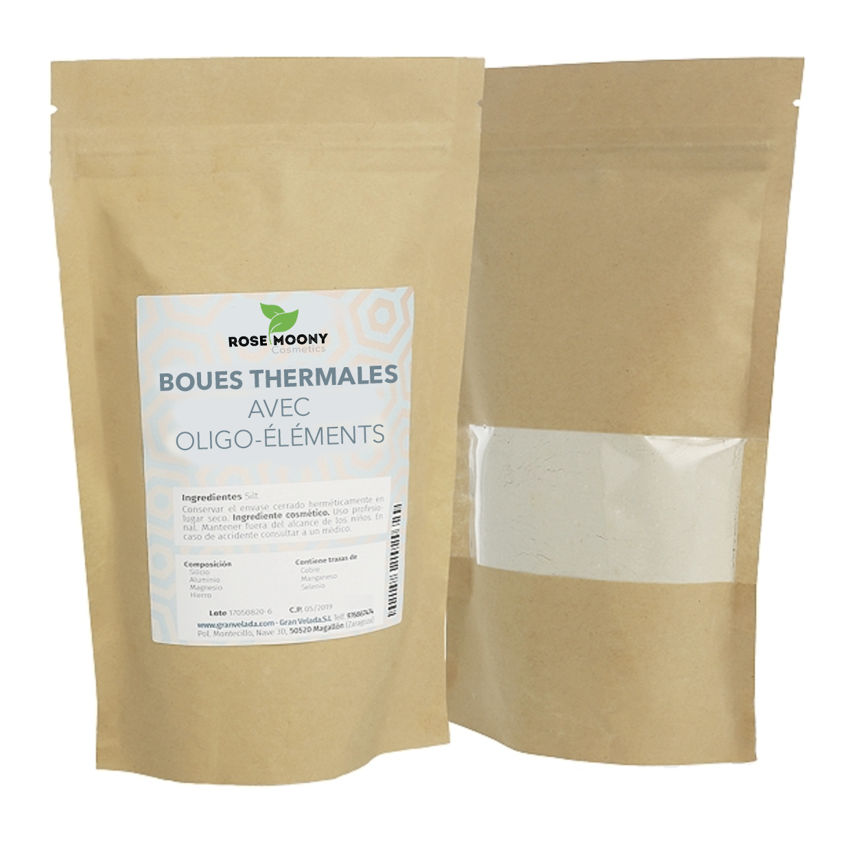BOUES THERMALES AVEC OLIGO-ÉLÉMENTS