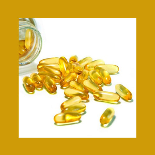 Capsules souples 1000 mg OMÉGA 3 - Pure Huile de Poisson - Santé Cardiovasculaire avec les Acides Gras EPA et DHA