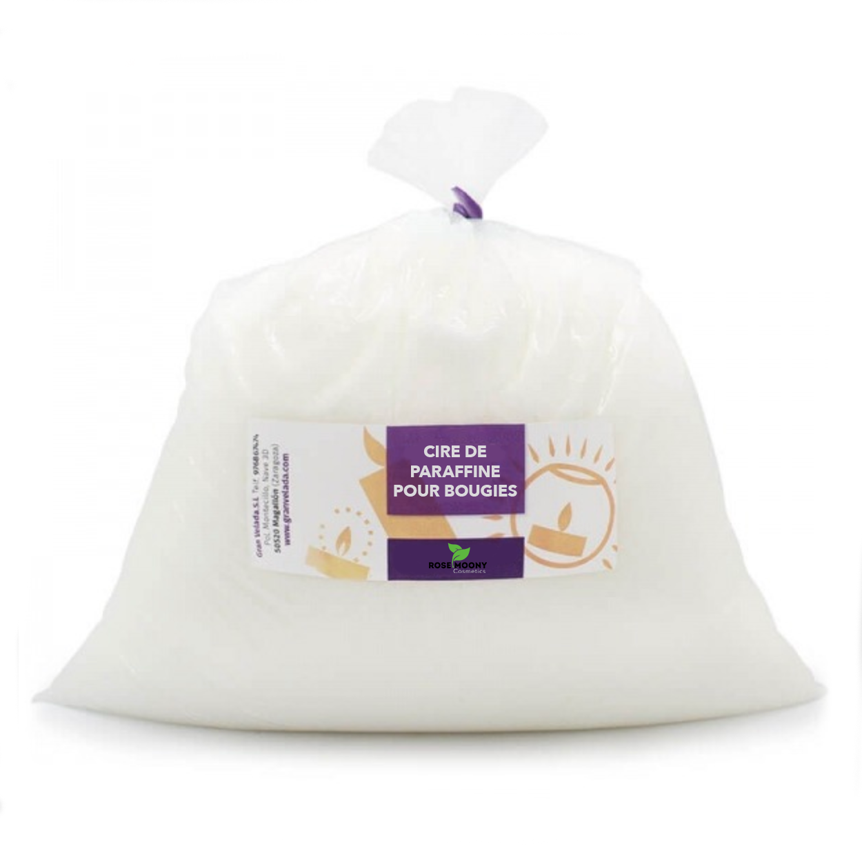 CIRE DE PARAFFINE POUR BOUGIES