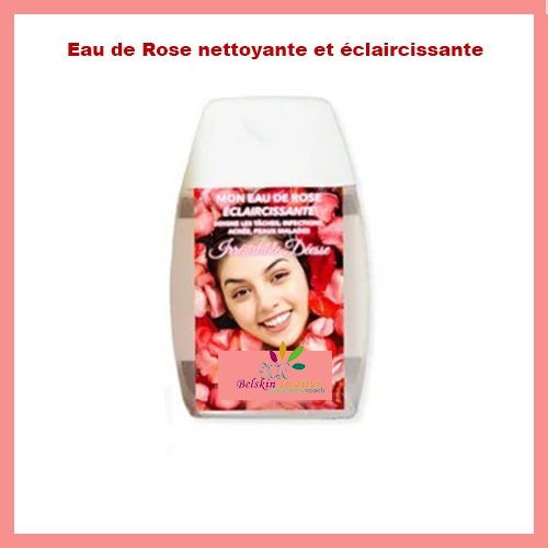 Eau de Rose Nettoyante et Eclaircissante