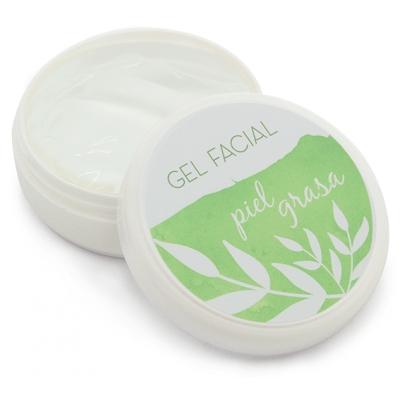 KIT DU GEL FACIAL PEAU GRASSE. MATÉRIEL ET INSTRUCTIONS