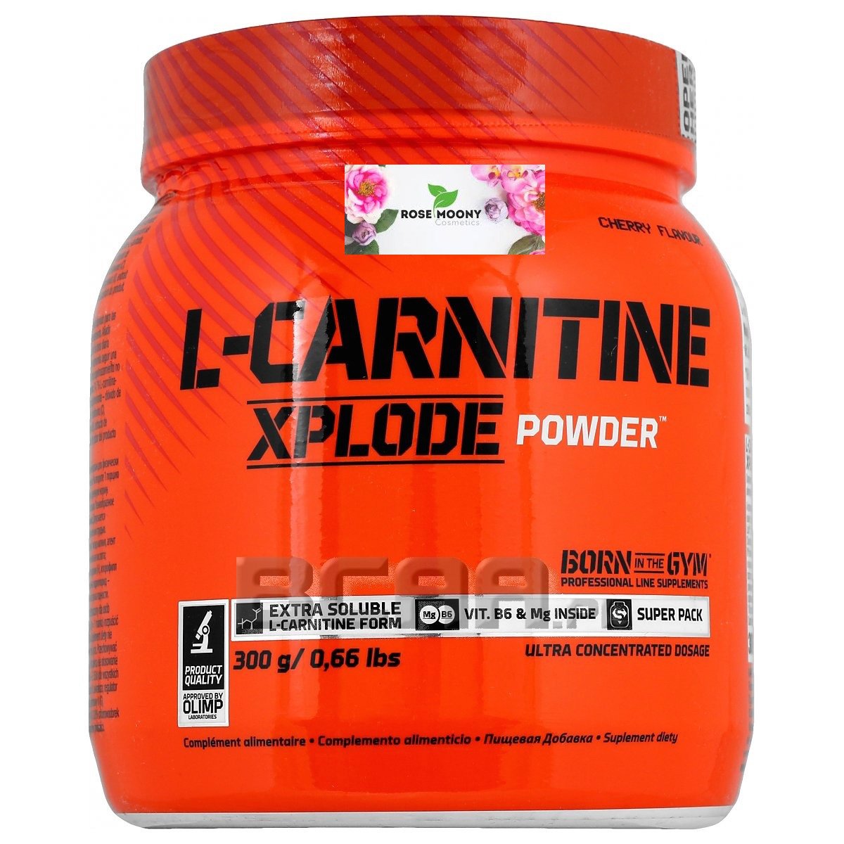 L-CARNITINE XPLODE POWDER - BRÛLEURS DE GRAISSE