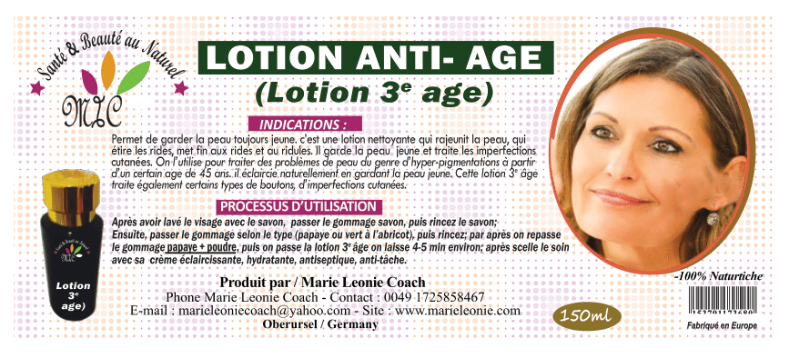 Lotion Anti-Âge