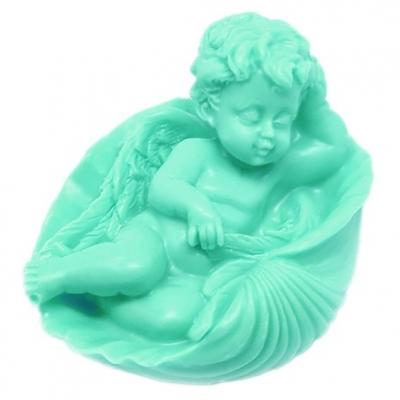 MOULE ANGE DANS UNE COQUILLE