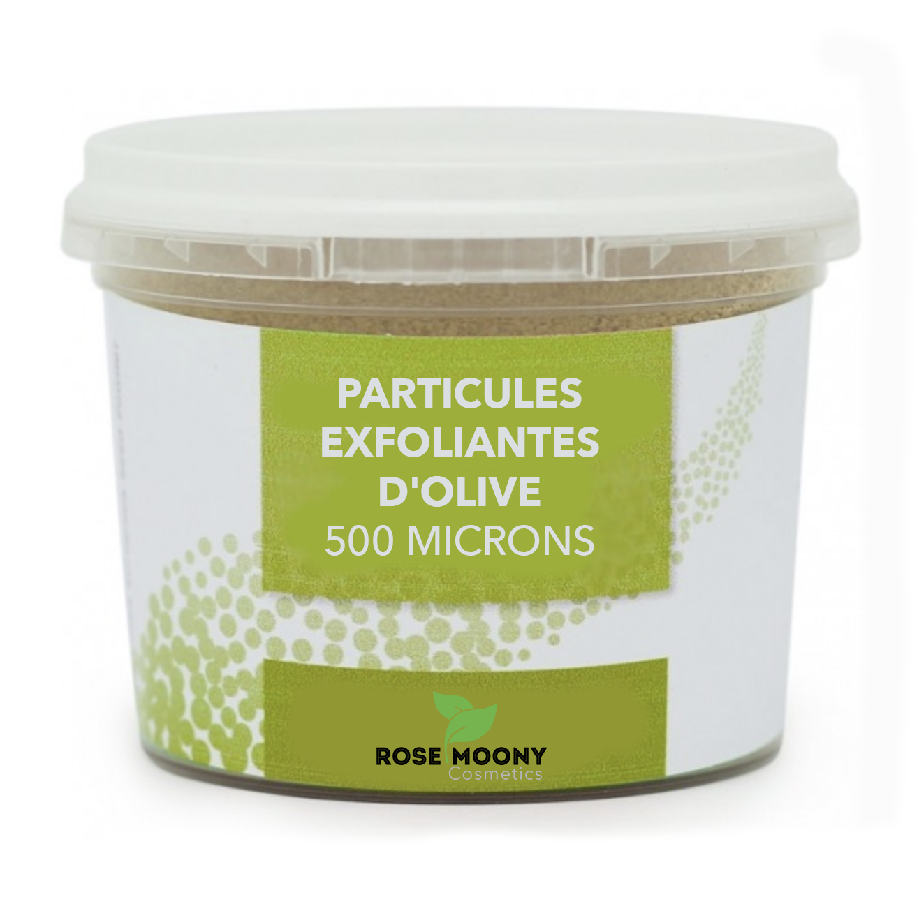 PARTICULES EXFOLIANTES D'OLIVE 500 MICRONS