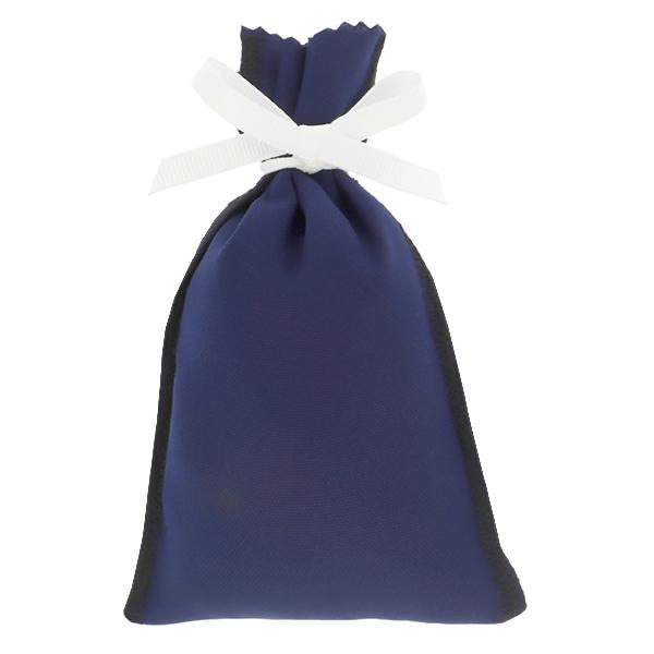 SAC DE COUCHAGE EN TISSU BLEU MARINE