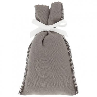 SAC EN TISSU TEINTE GRIS FUMÉ